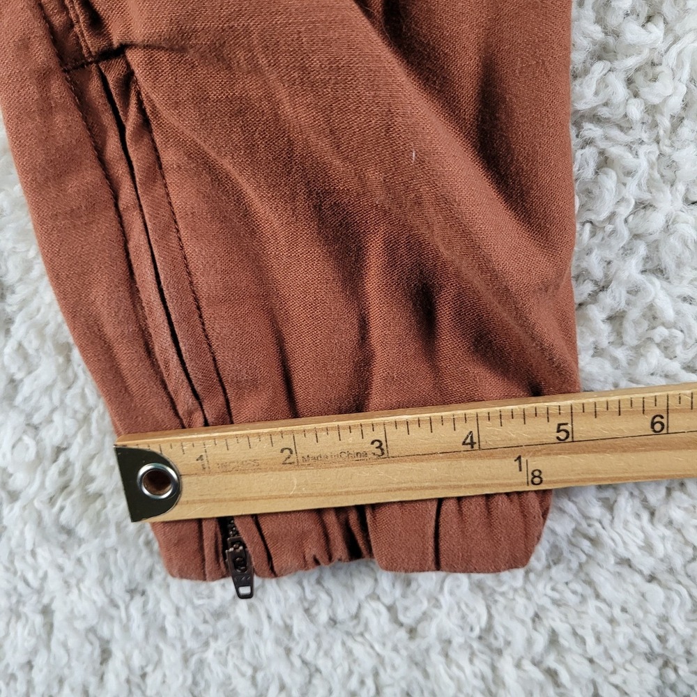 REI Co-op Wallace Lake Jogger Pants Womens 0 Rust Brown Excellent Hiking Outdoor - Picture 9 of 14